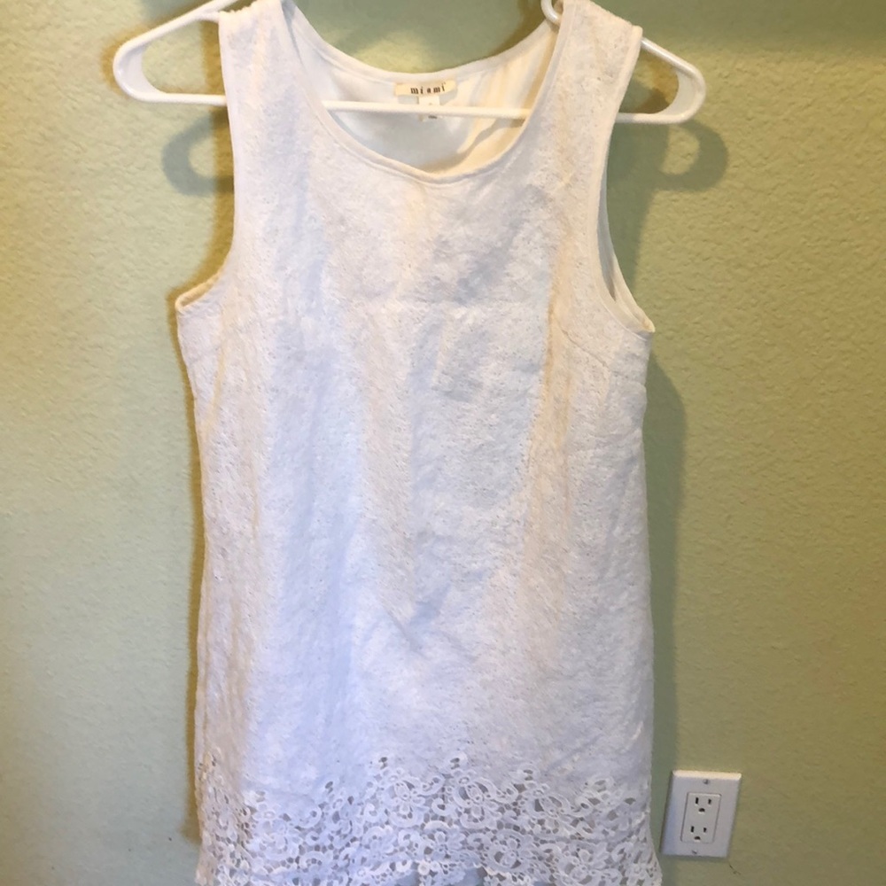 White dress